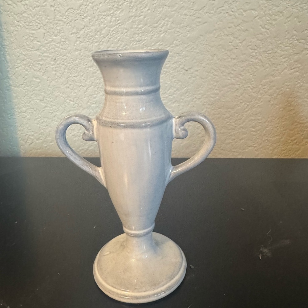 Anthropologie Gray Amphora Vase Accents
